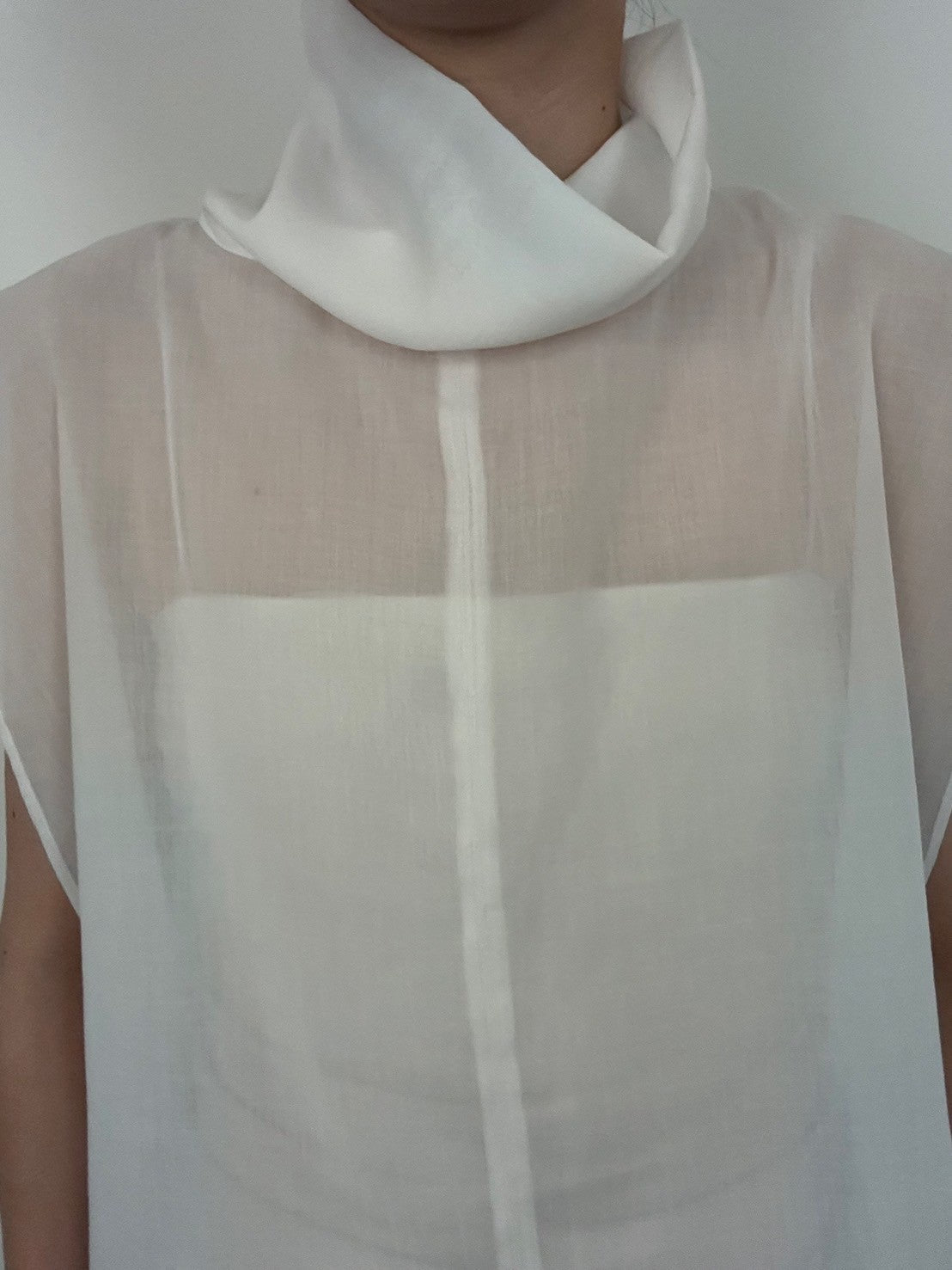sheer N/S - white