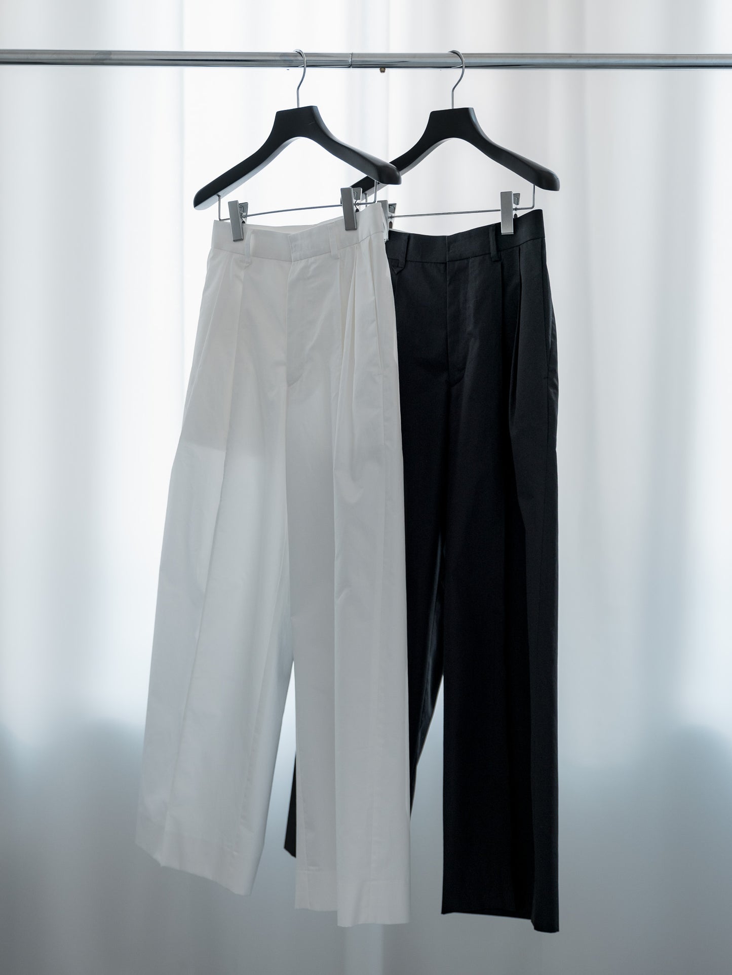 cotton pants- white