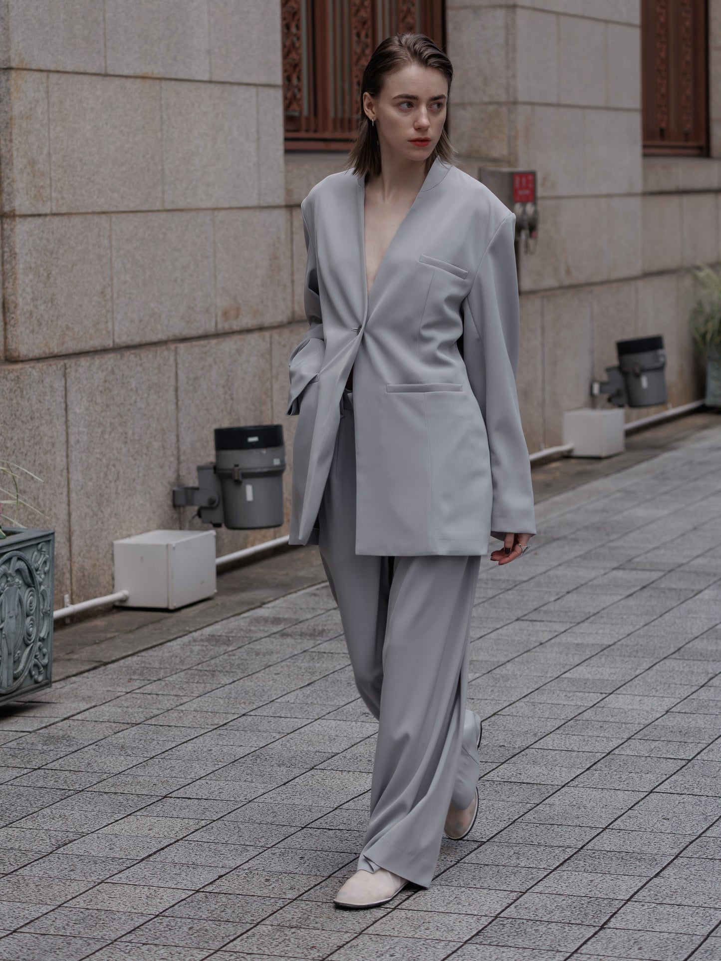 collarless jacket Vol.5 - sax