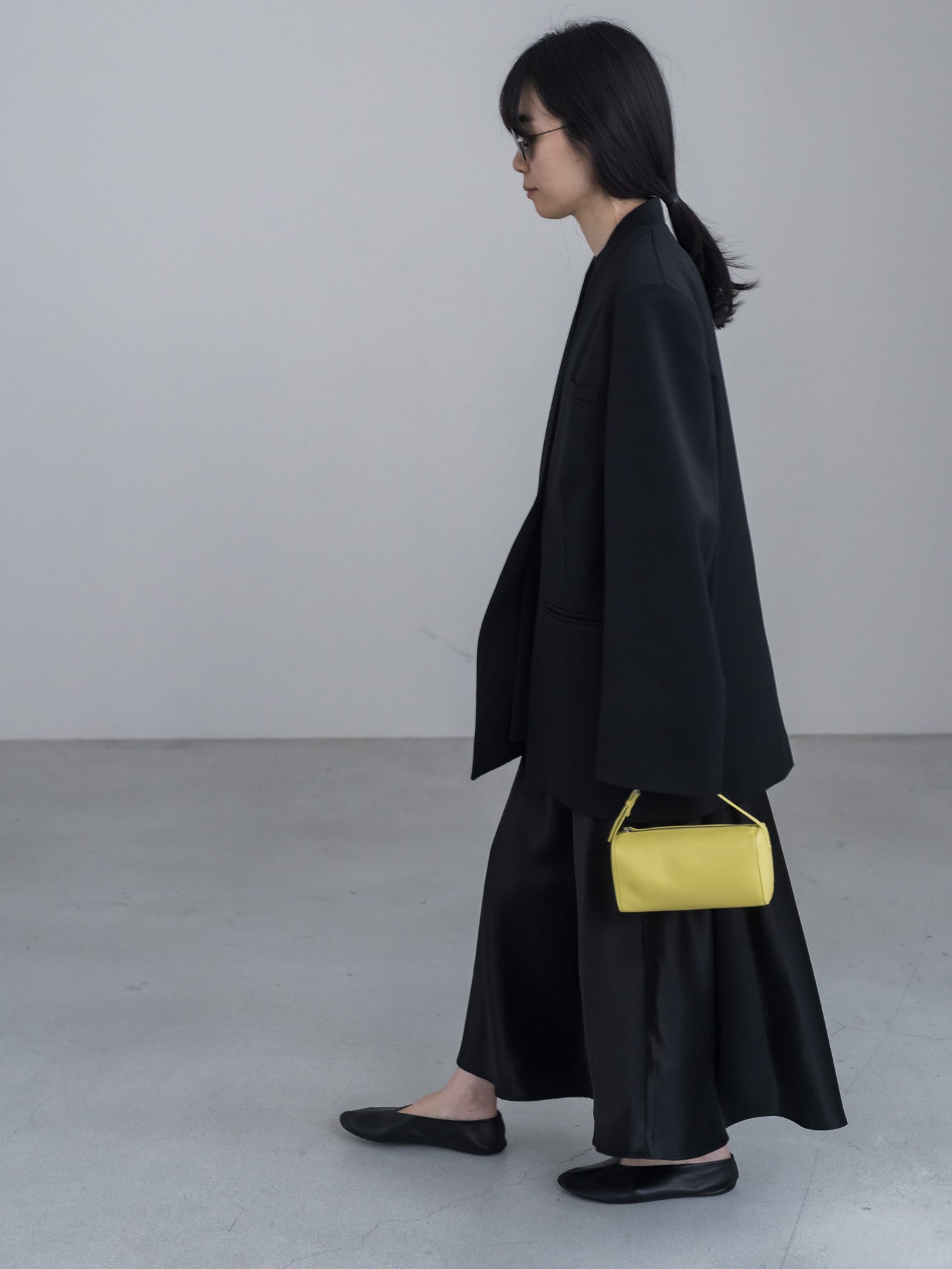 【pre order】collarless jacket Vol.4 - black