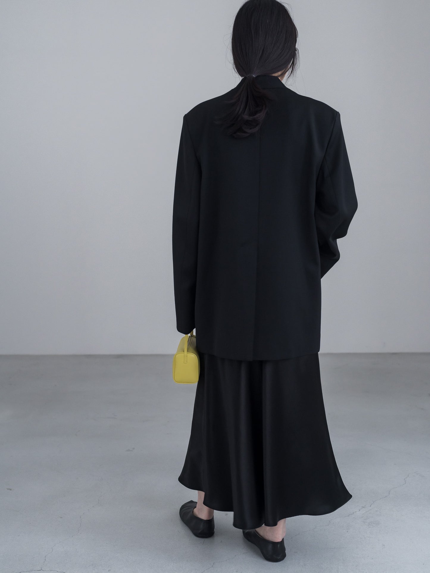 【pre order】collarless jacket Vol.4 - black
