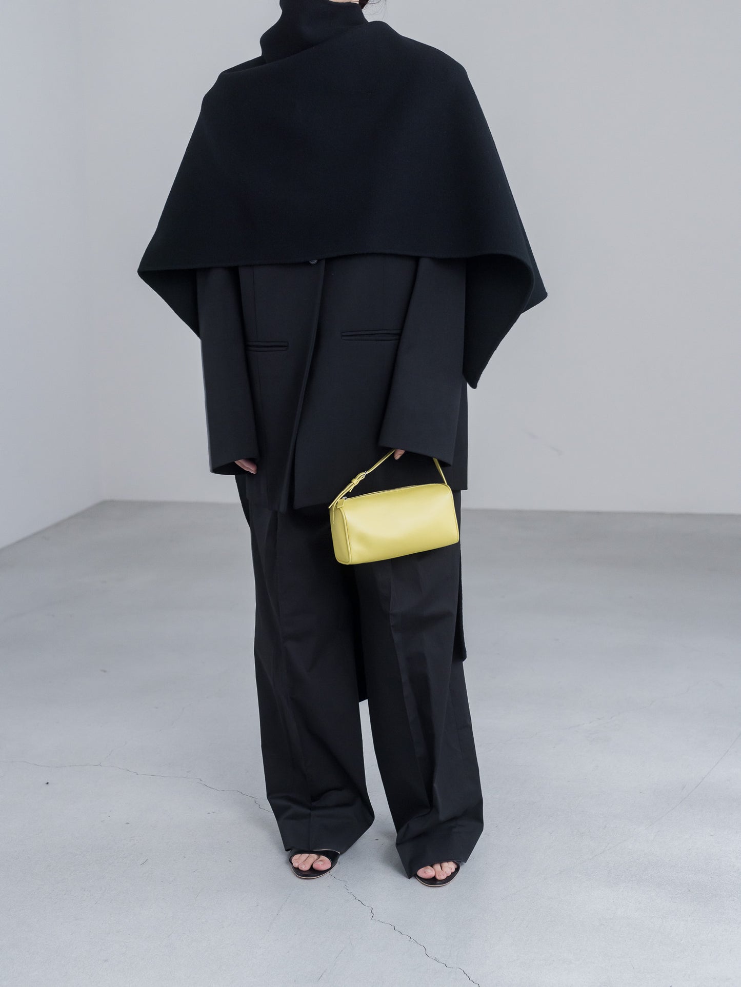 【pre order】collarless jacket Vol.4 - black