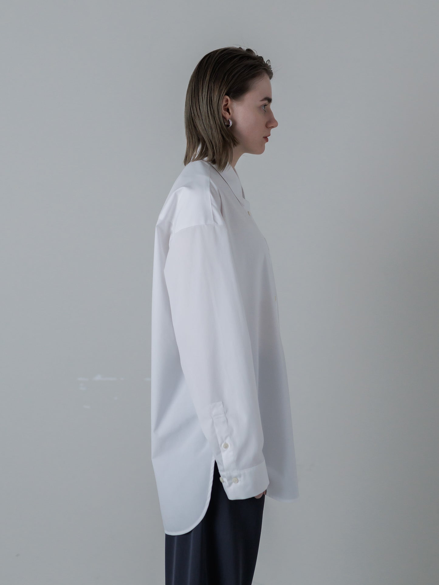 over shirt - white