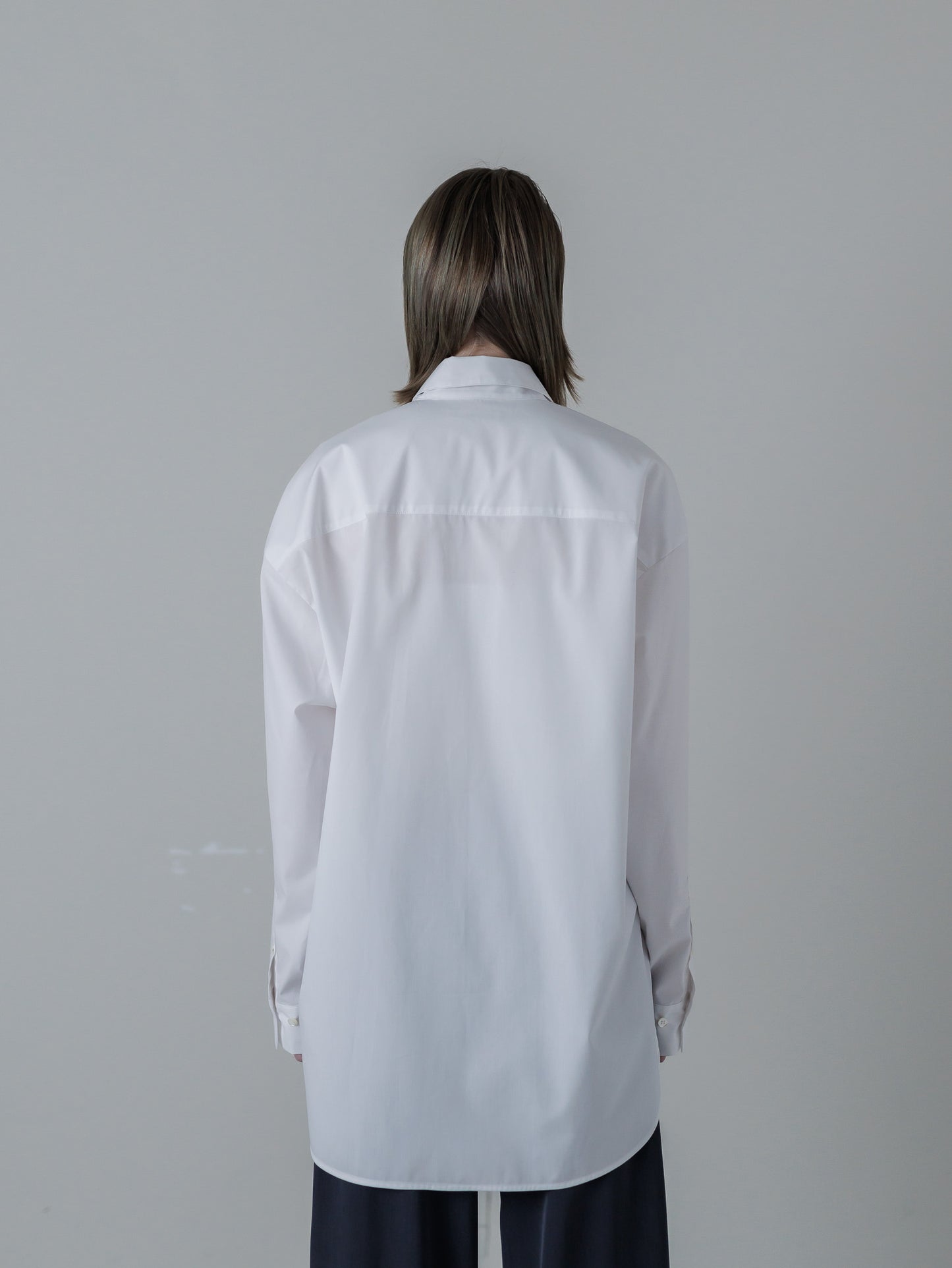 over shirt - white