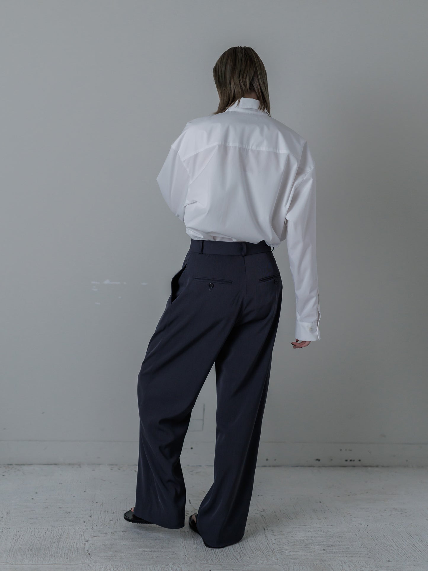 over shirt - white