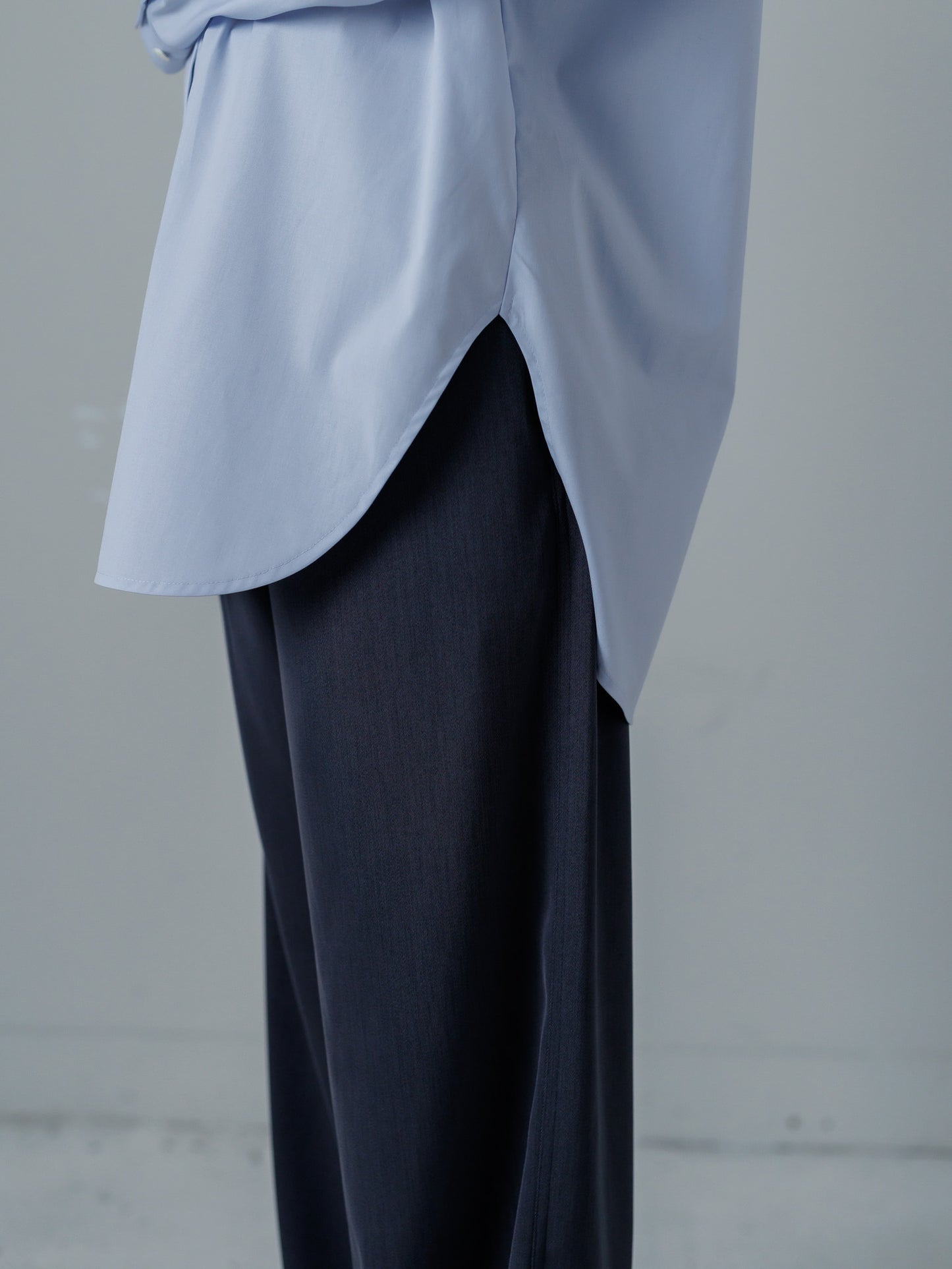 over shirt - pure blue
