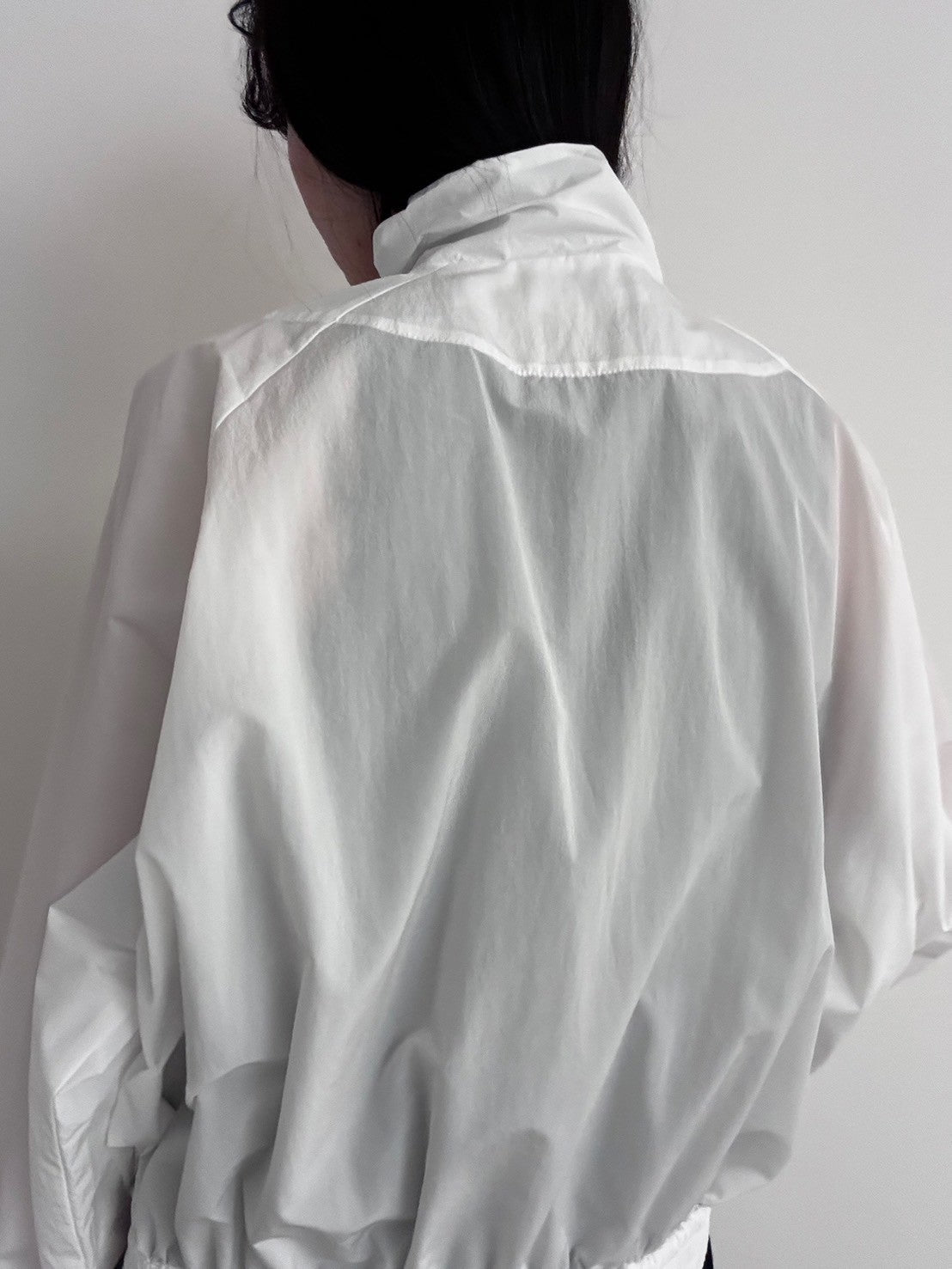 【pre order】sporty blouson - white
