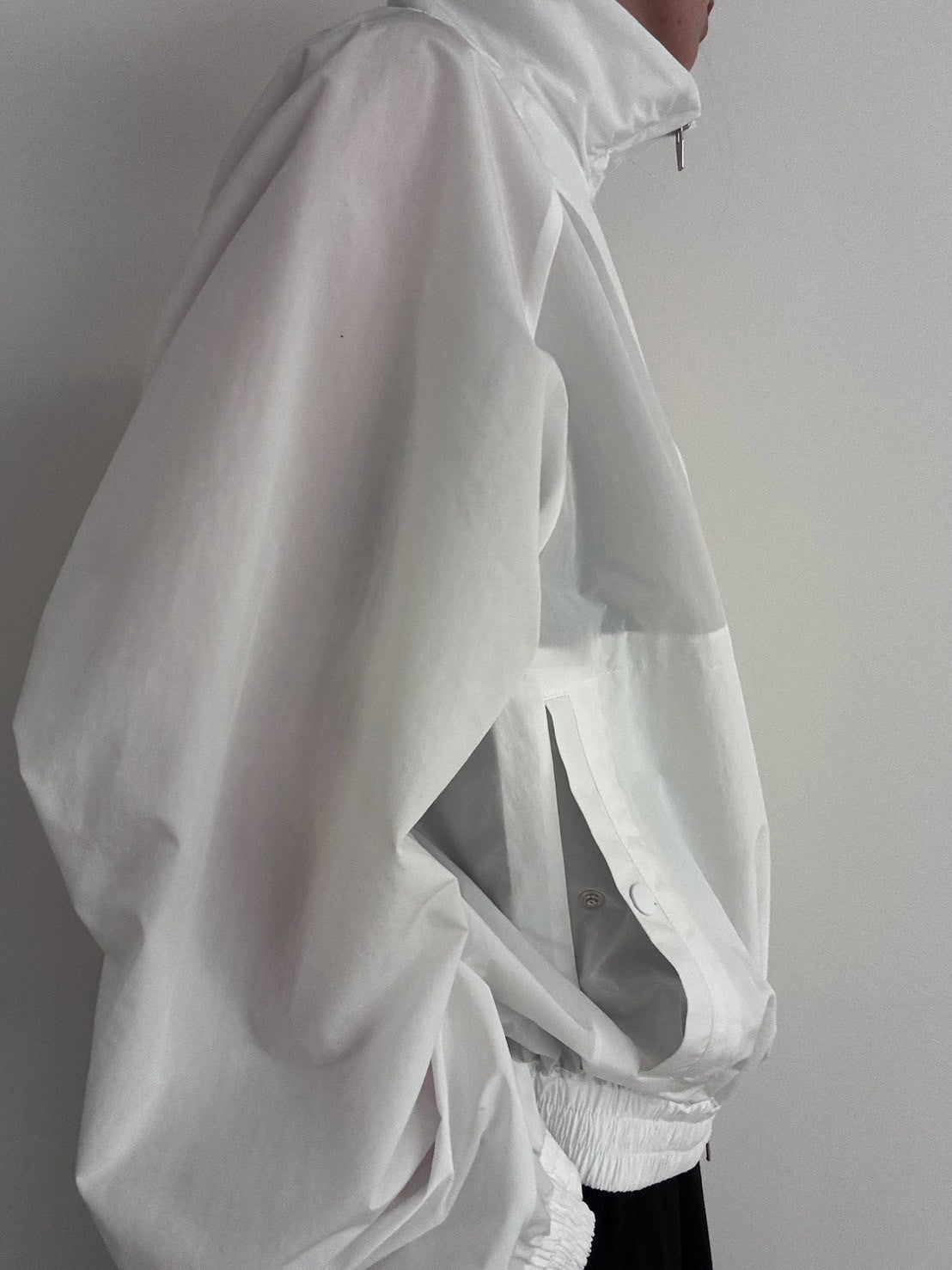 【pre order】sporty blouson - white