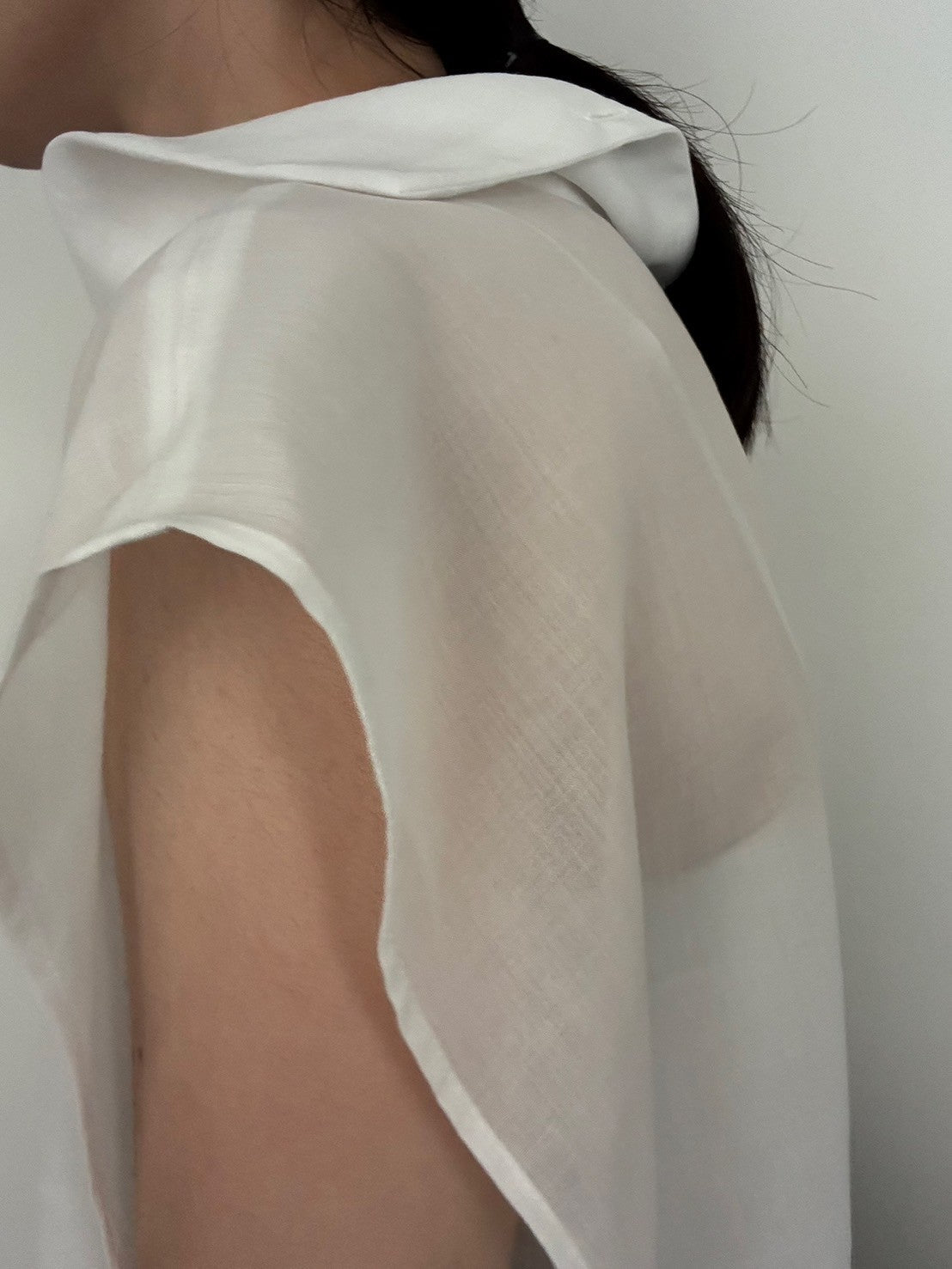 sheer N/S - white