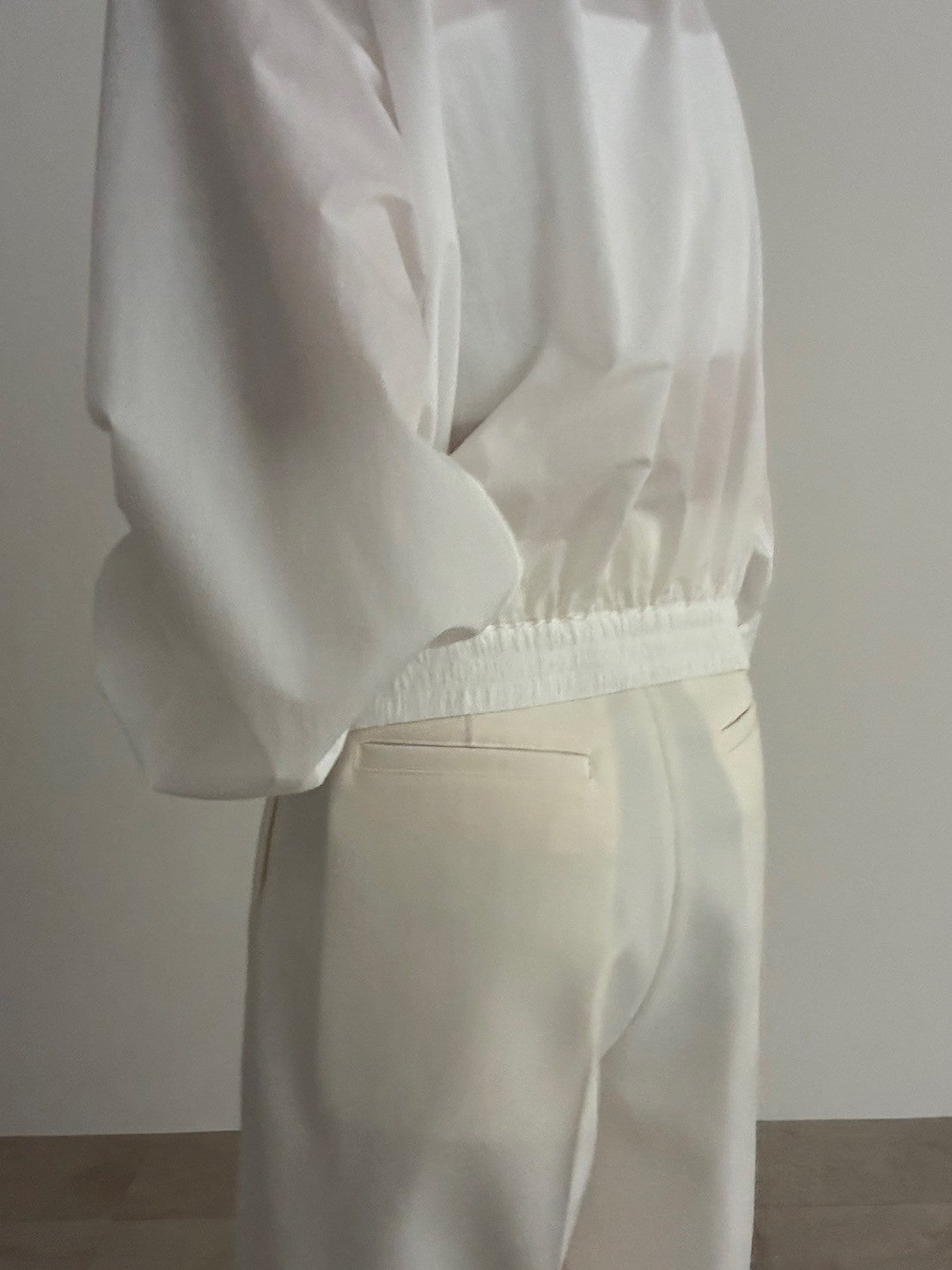 【pre order】sporty blouson - white