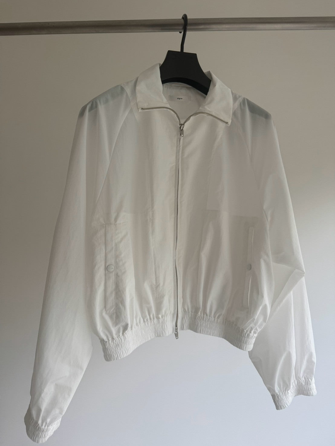 【pre order】sporty blouson - white