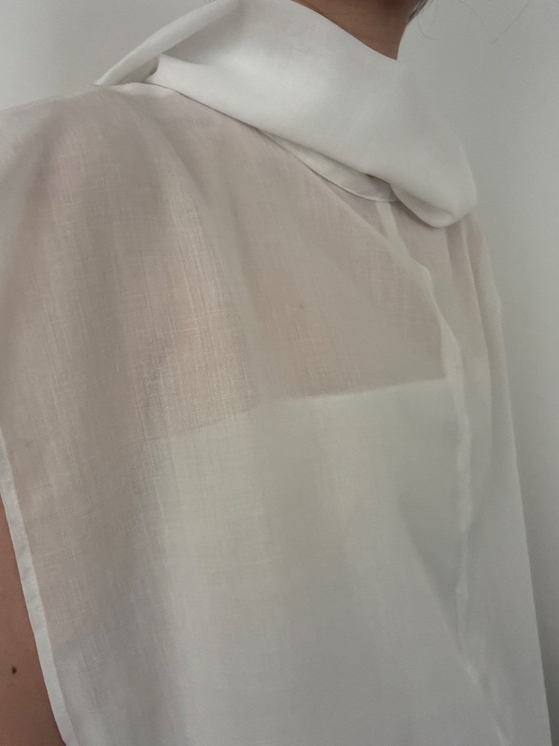 sheer N/S - white