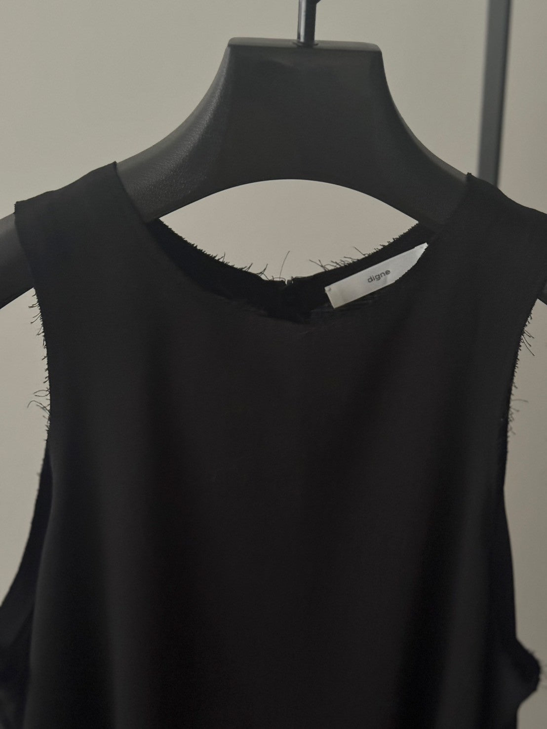 cut out one-piece - black