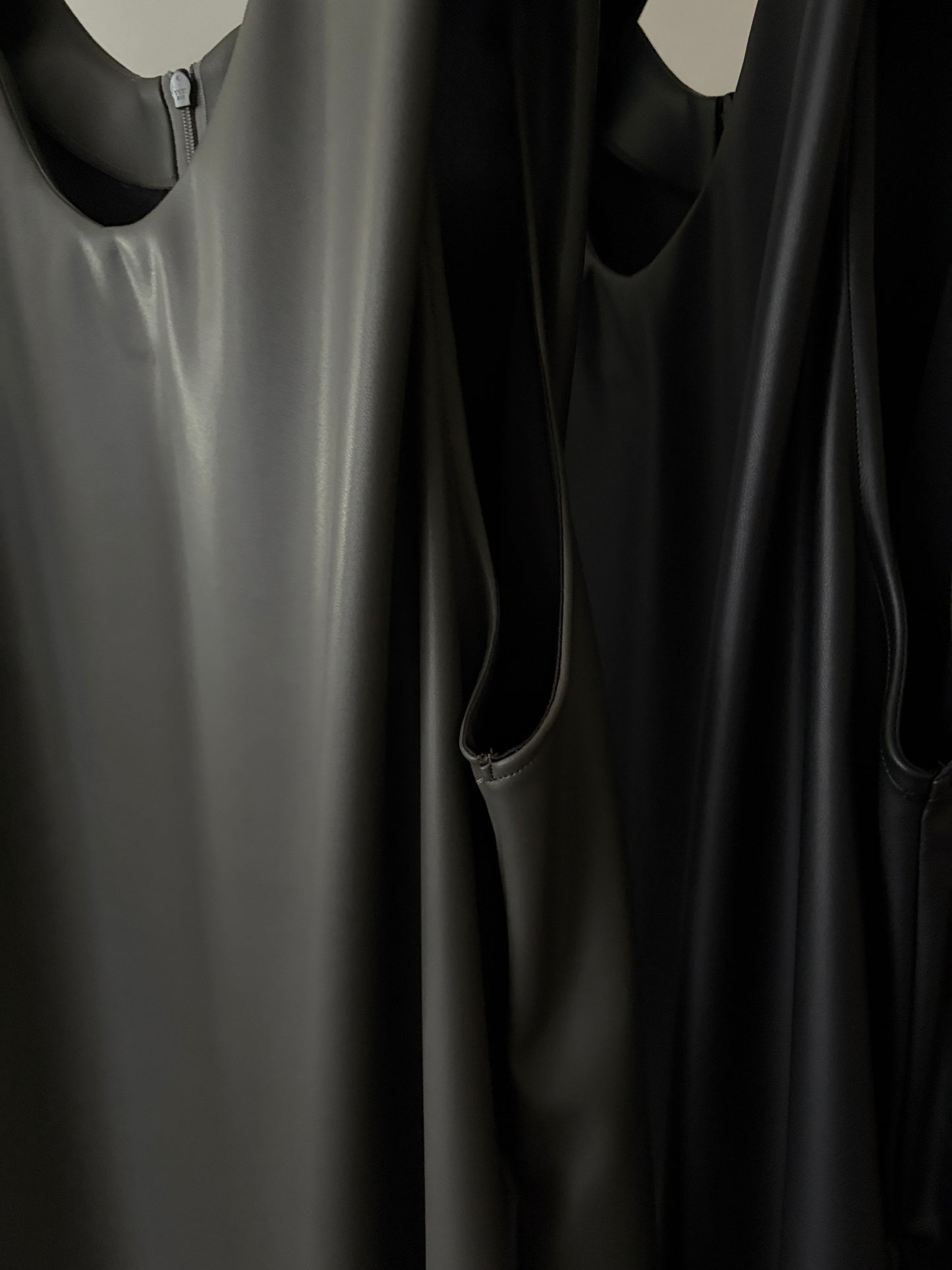 【pre order】leather tops/gray