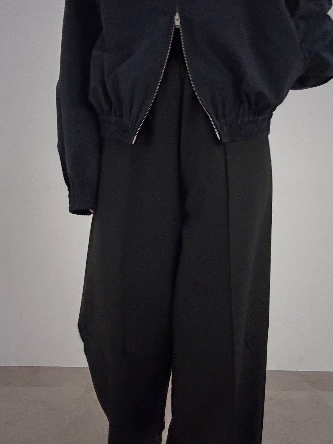 【pre order】sporty blouson - navy