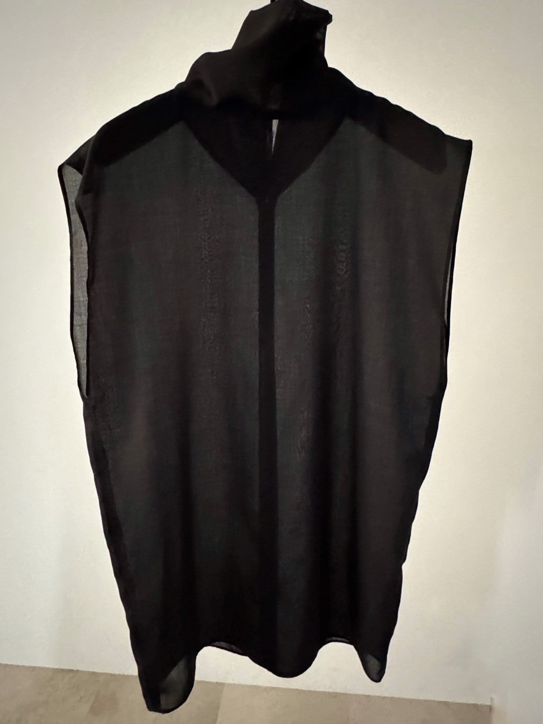 【pre order】sheer N/S - black