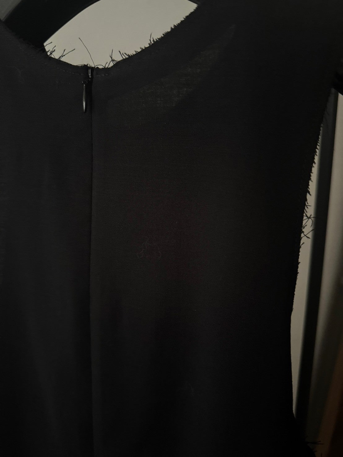 cut out one-piece - black