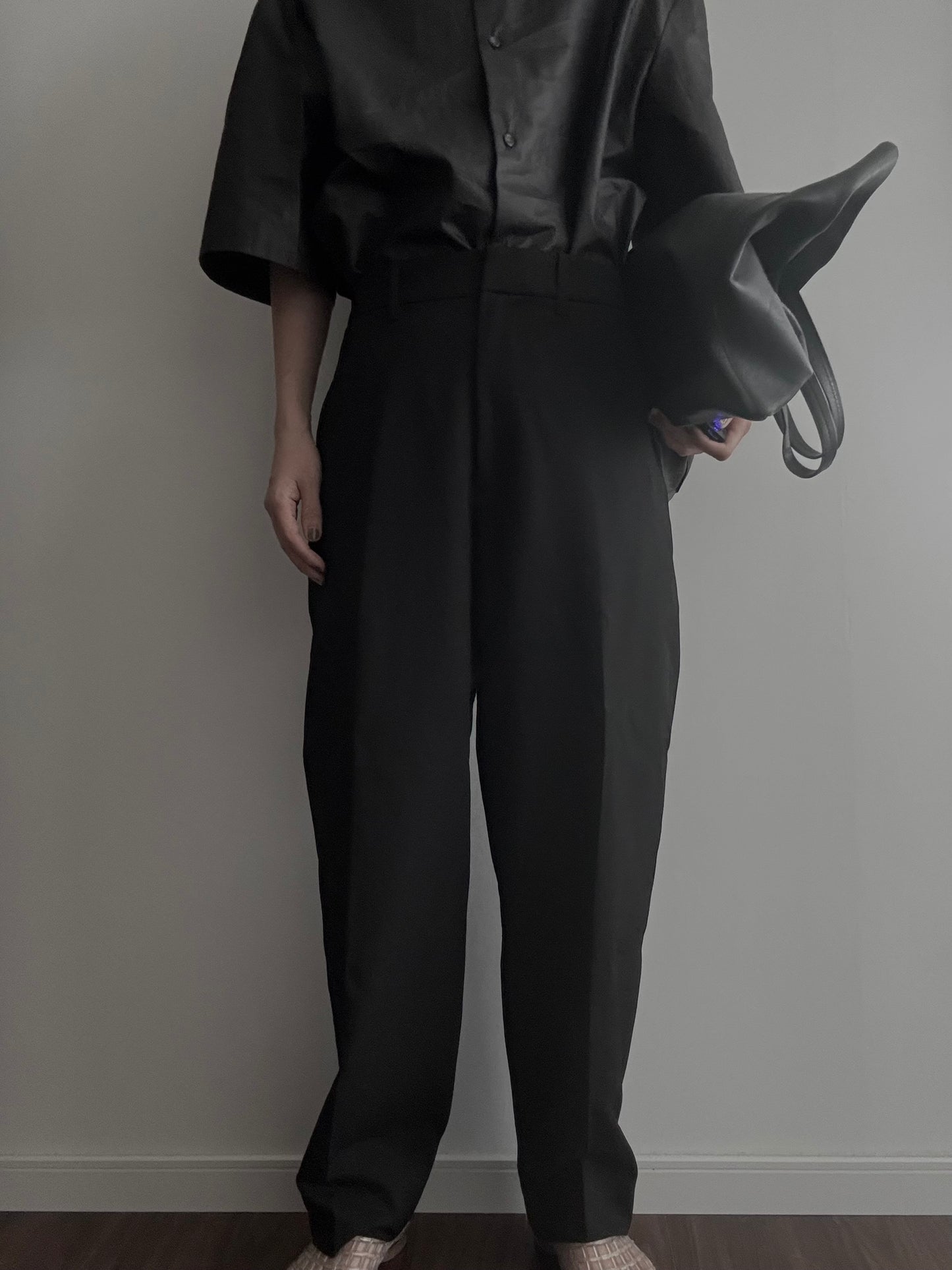 【SALE】wool tapered pants