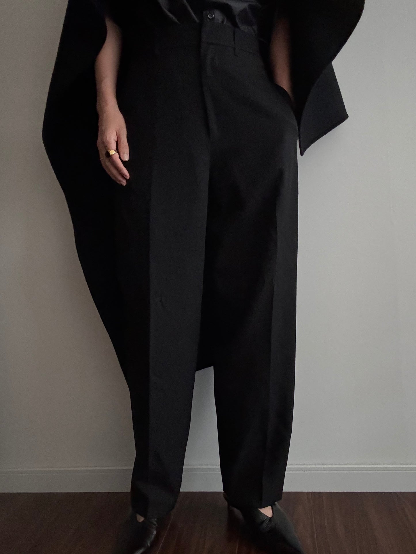 【SALE】wool tapered pants