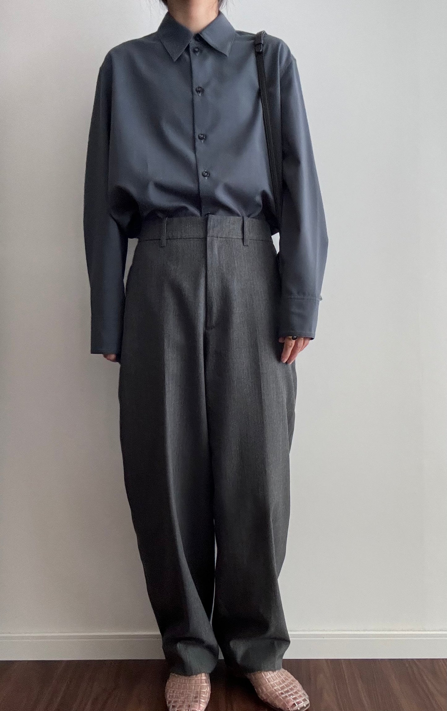 【SALE】wool tapered pants