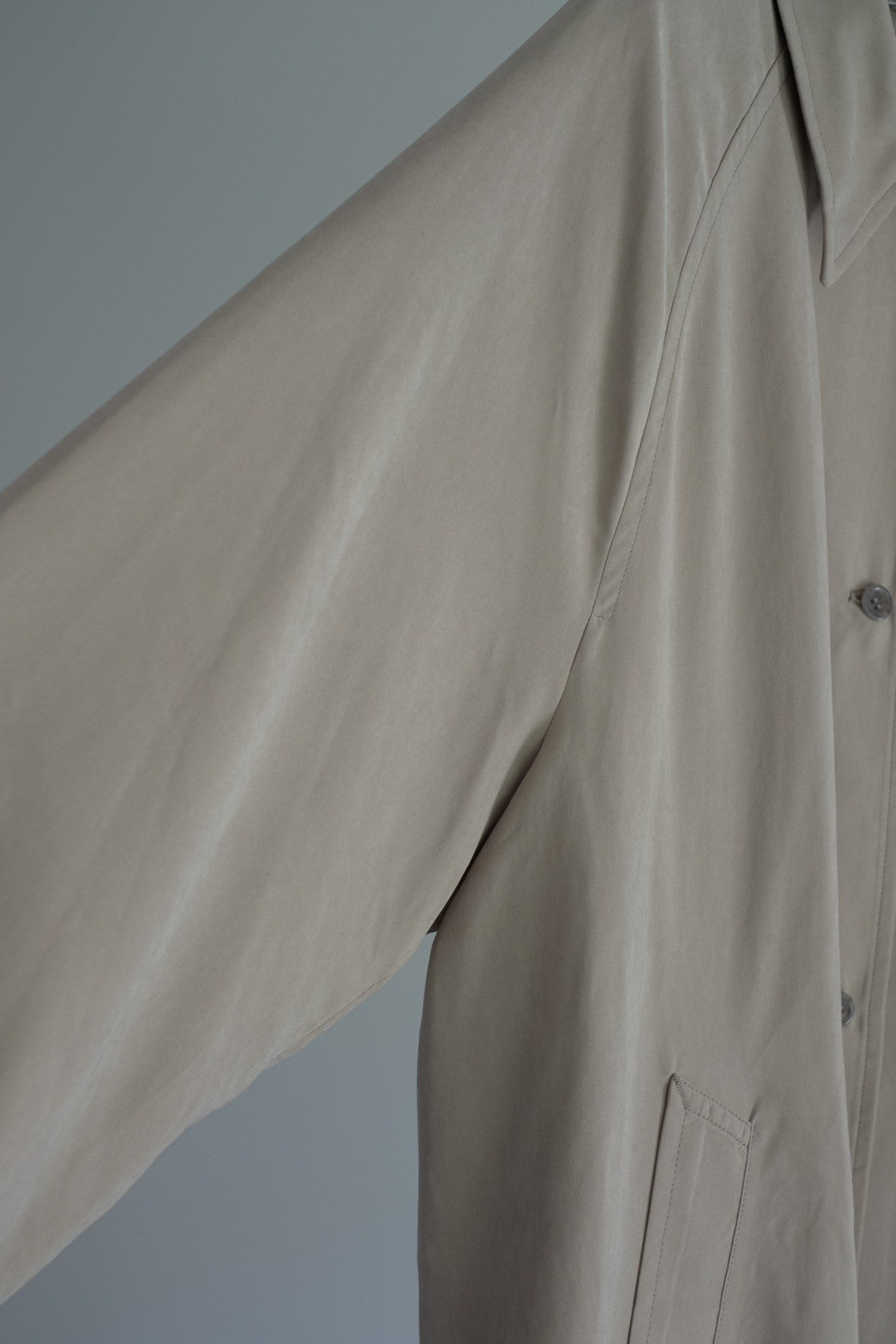 soutien collar coat-greige