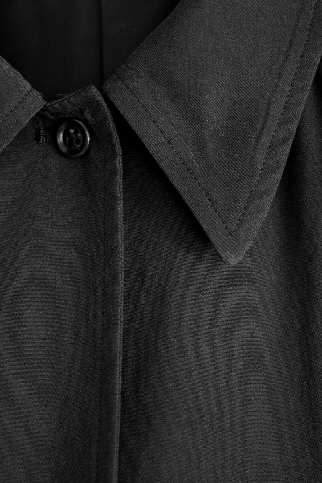 soutien collar coat-black