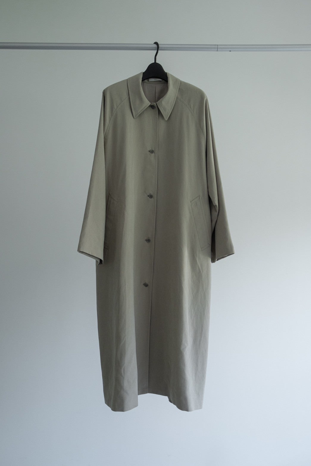 soutien collar coat-greige