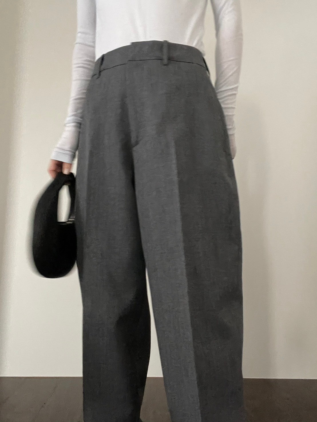 【SALE】wool tapered pants