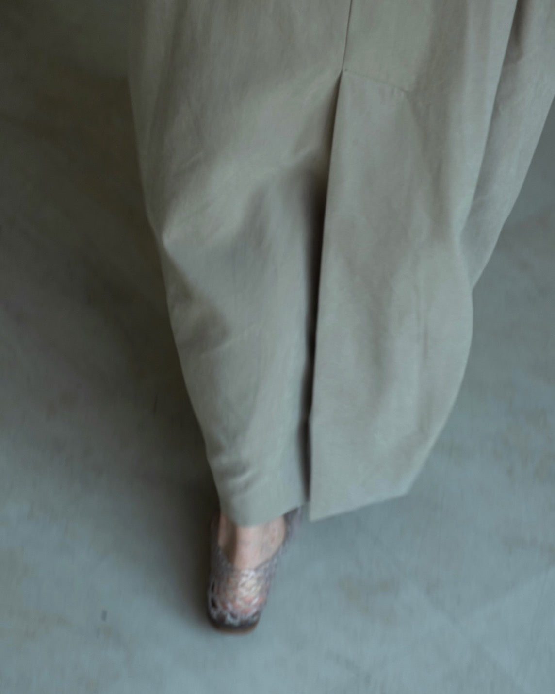 soutien collar coat-greige