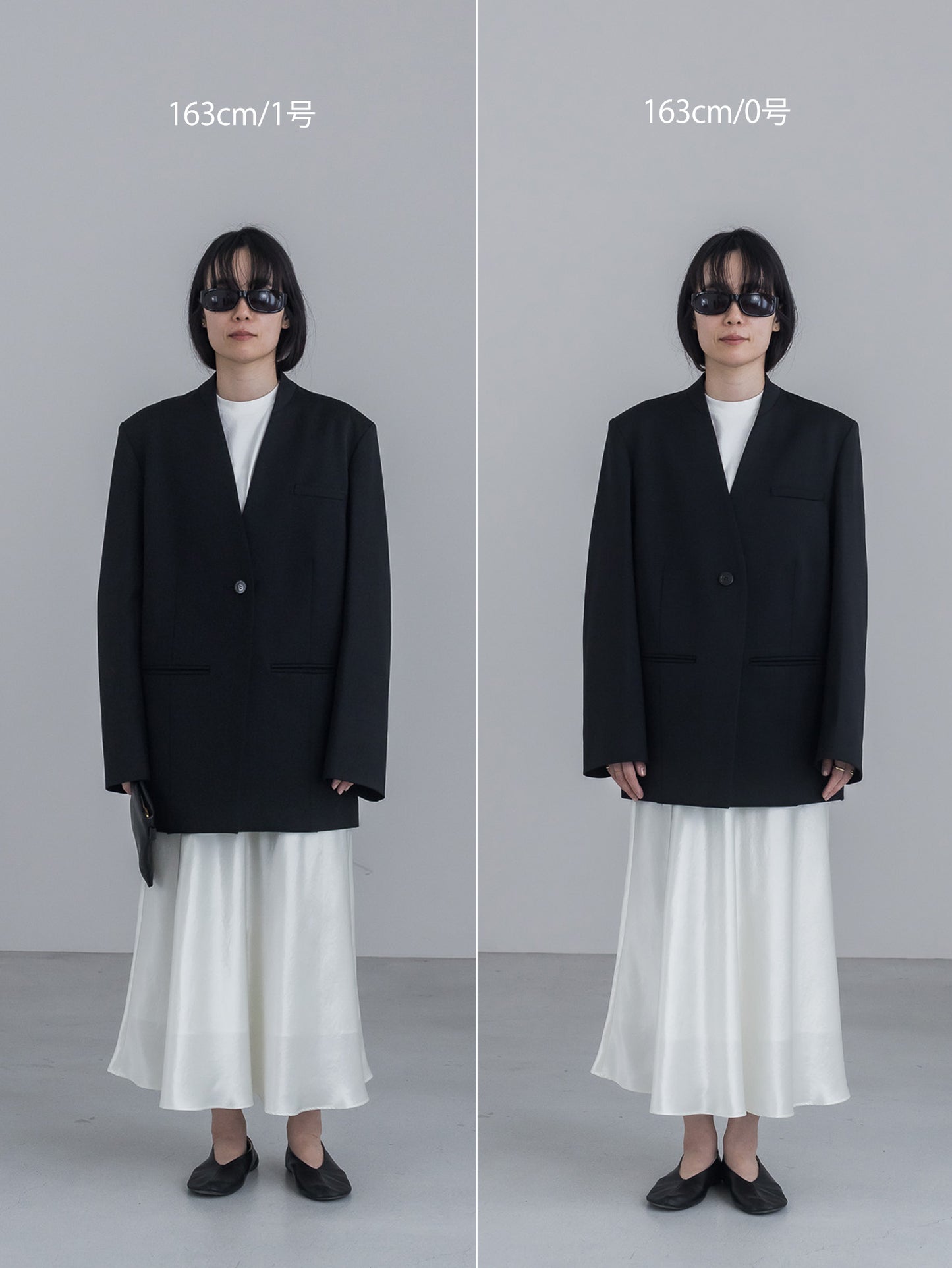 【pre order】collarless jacket Vol.4 - black
