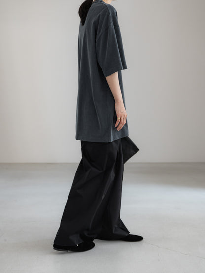 cotton pants- black