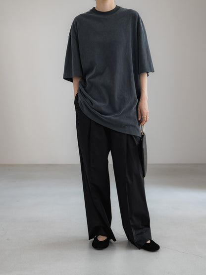 cotton pants- black