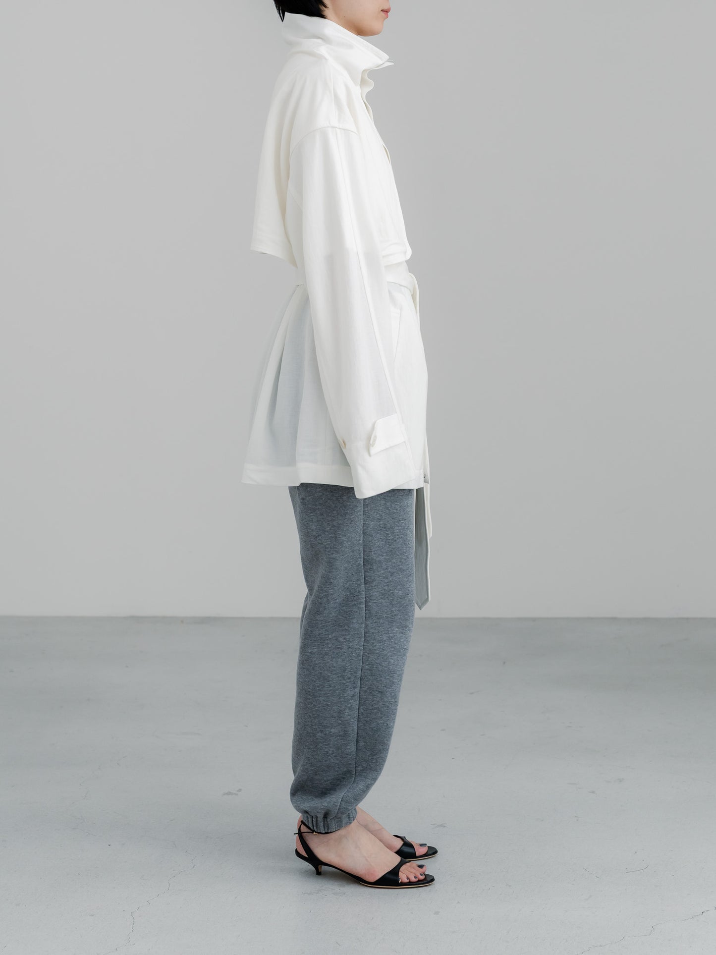 【pre order】safari jacket -white