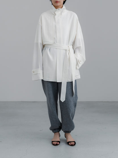 【pre order】safari jacket -white