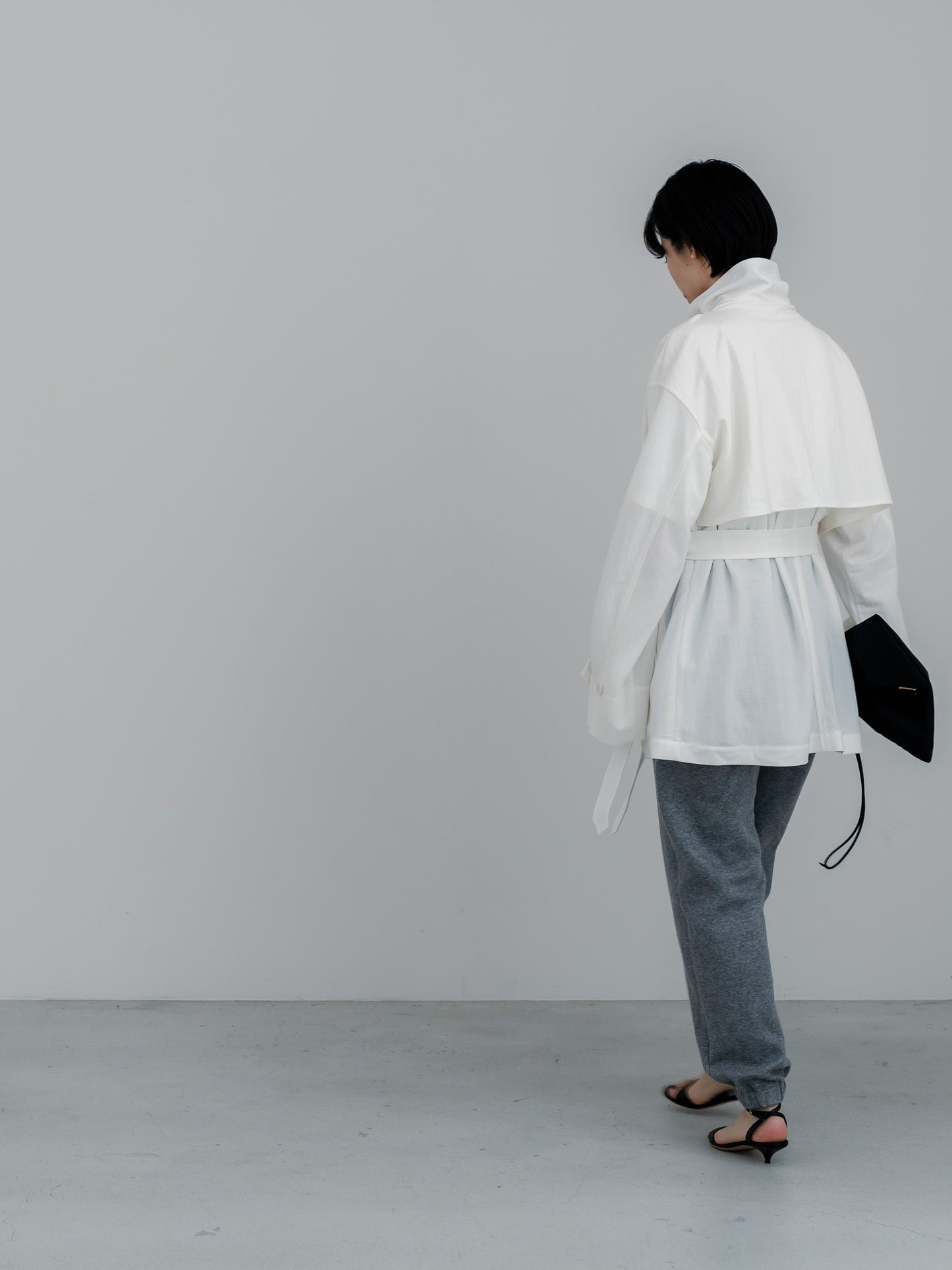 【pre order】safari jacket -white