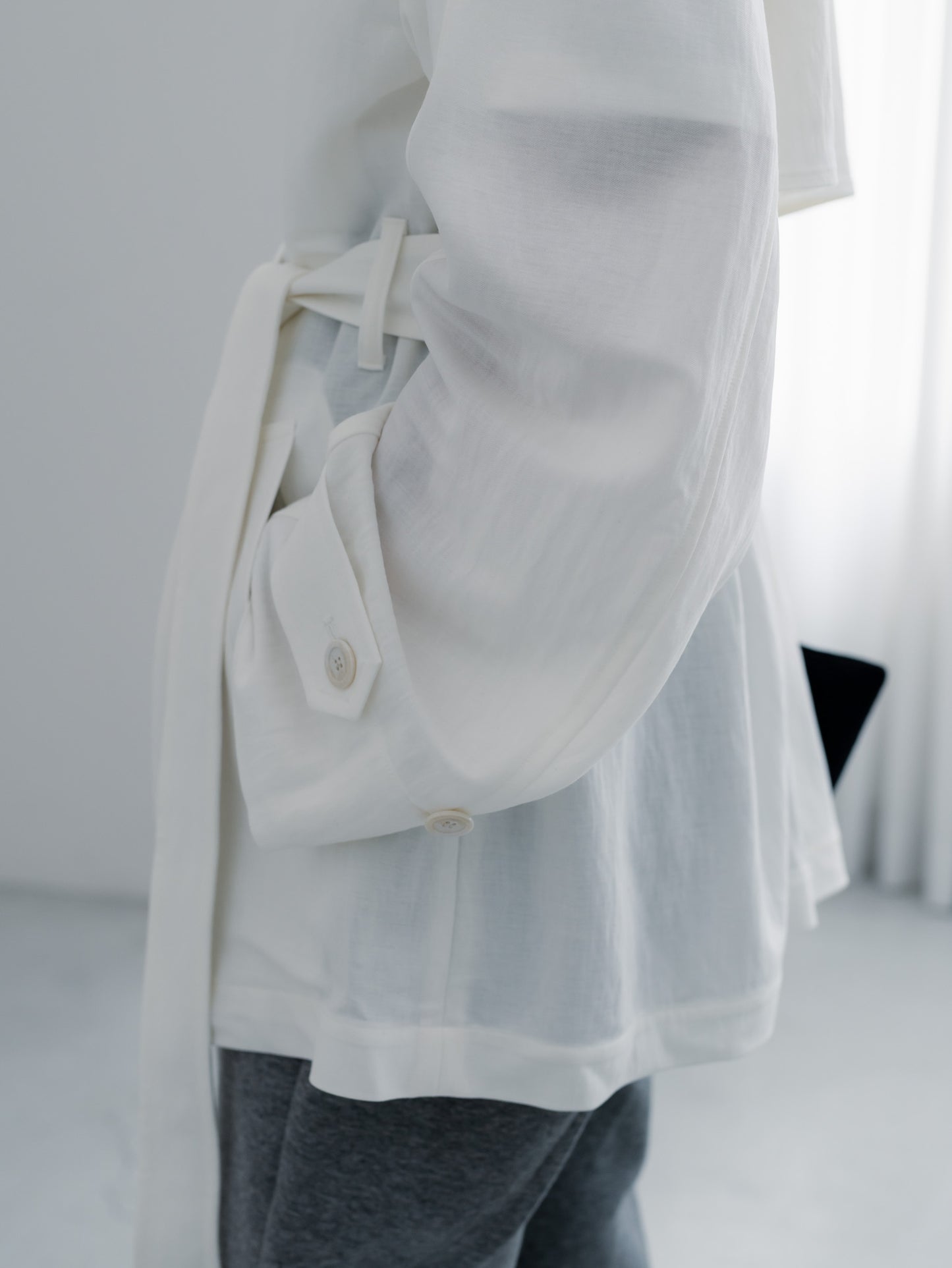 【pre order】safari jacket -white