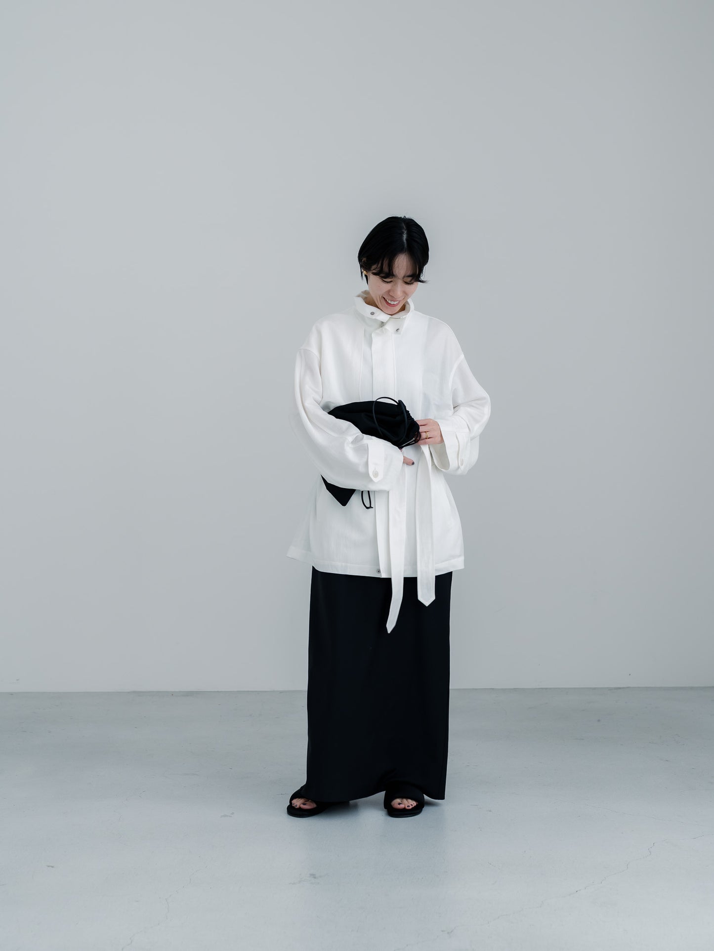 【pre order】safari jacket -white