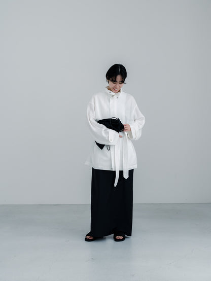 【pre order】safari jacket -white