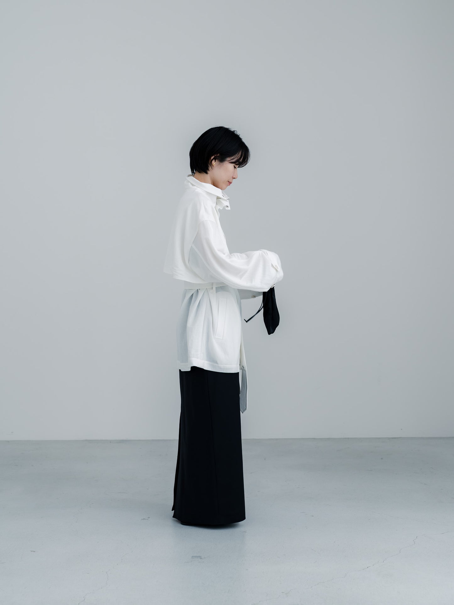 【pre order】safari jacket -white