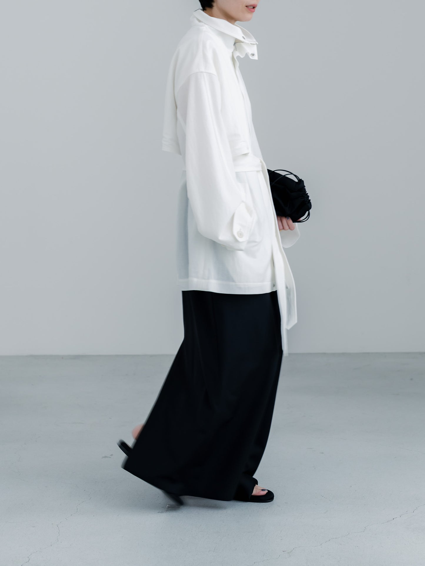 【pre order】safari jacket -white