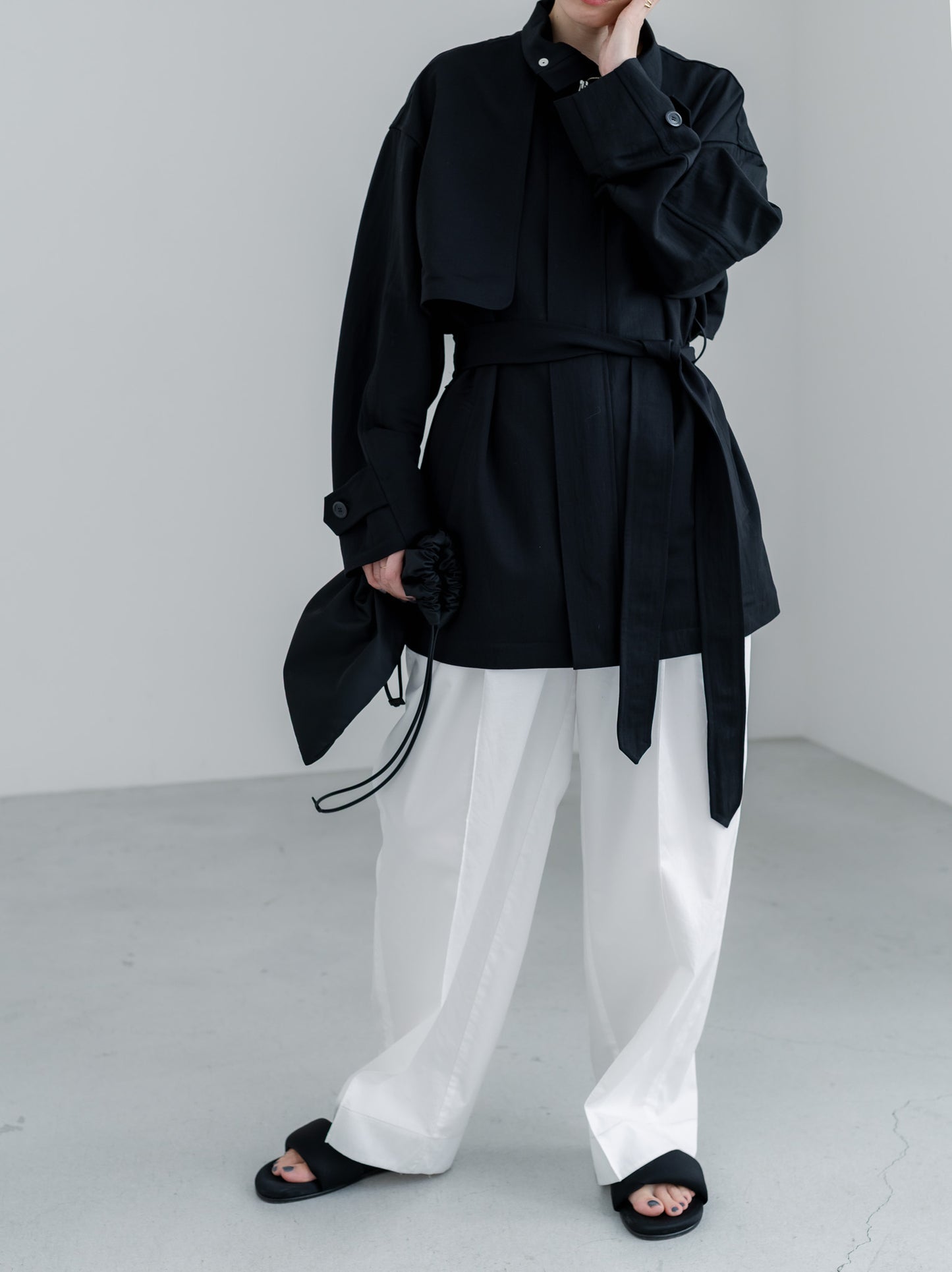 【pre order】safari jacket -black