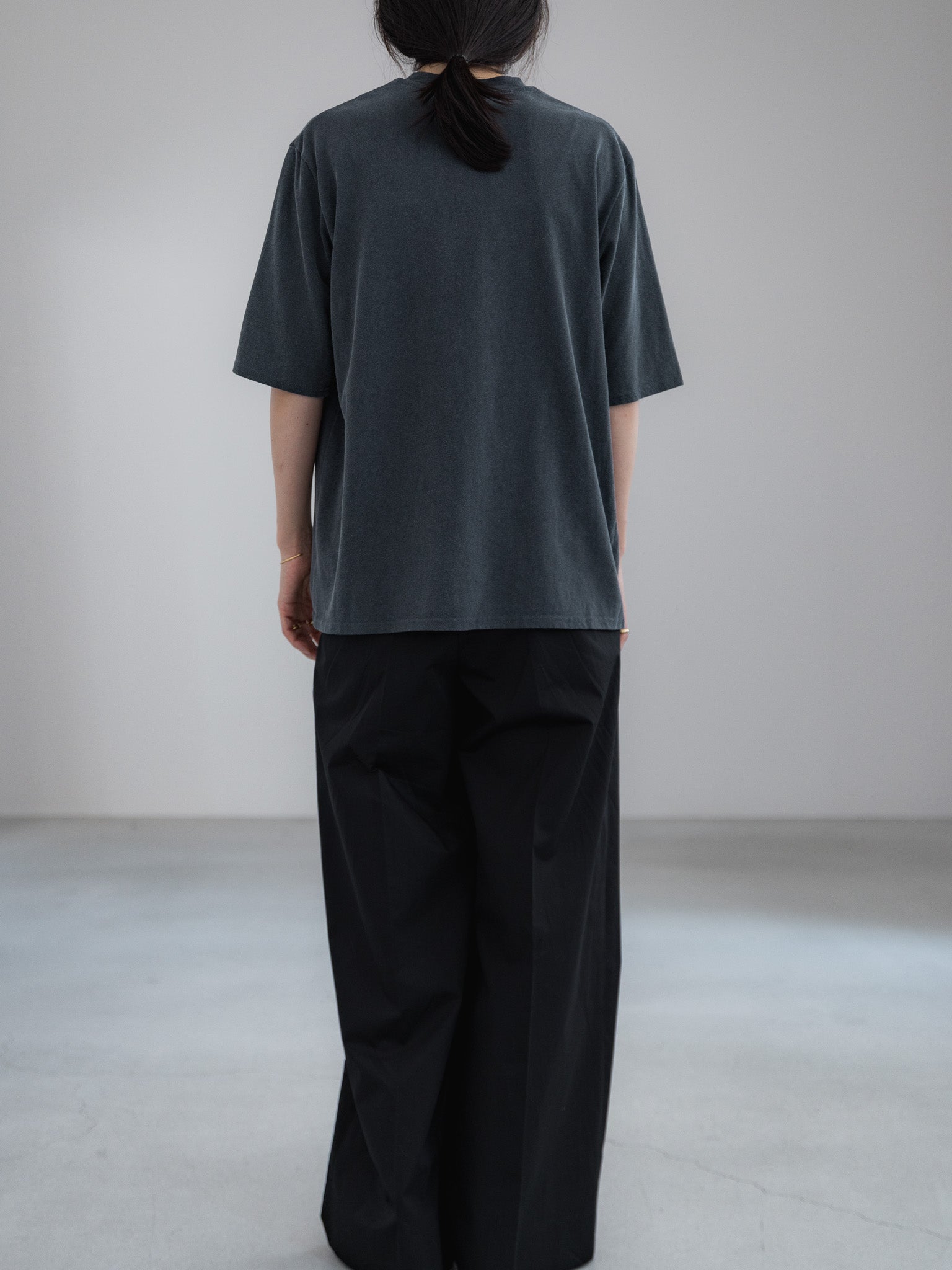 digne half sleeve T black 新品タグ付き pre order / half sleeve T / vintage black – digne.online