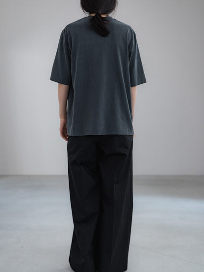 half sleeve T / vintage black