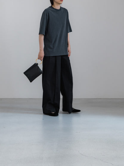 half sleeve T / vintage black