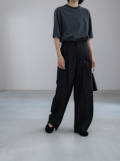 half sleeve T / vintage black