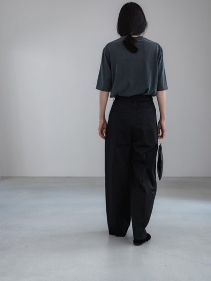 half sleeve T / vintage black