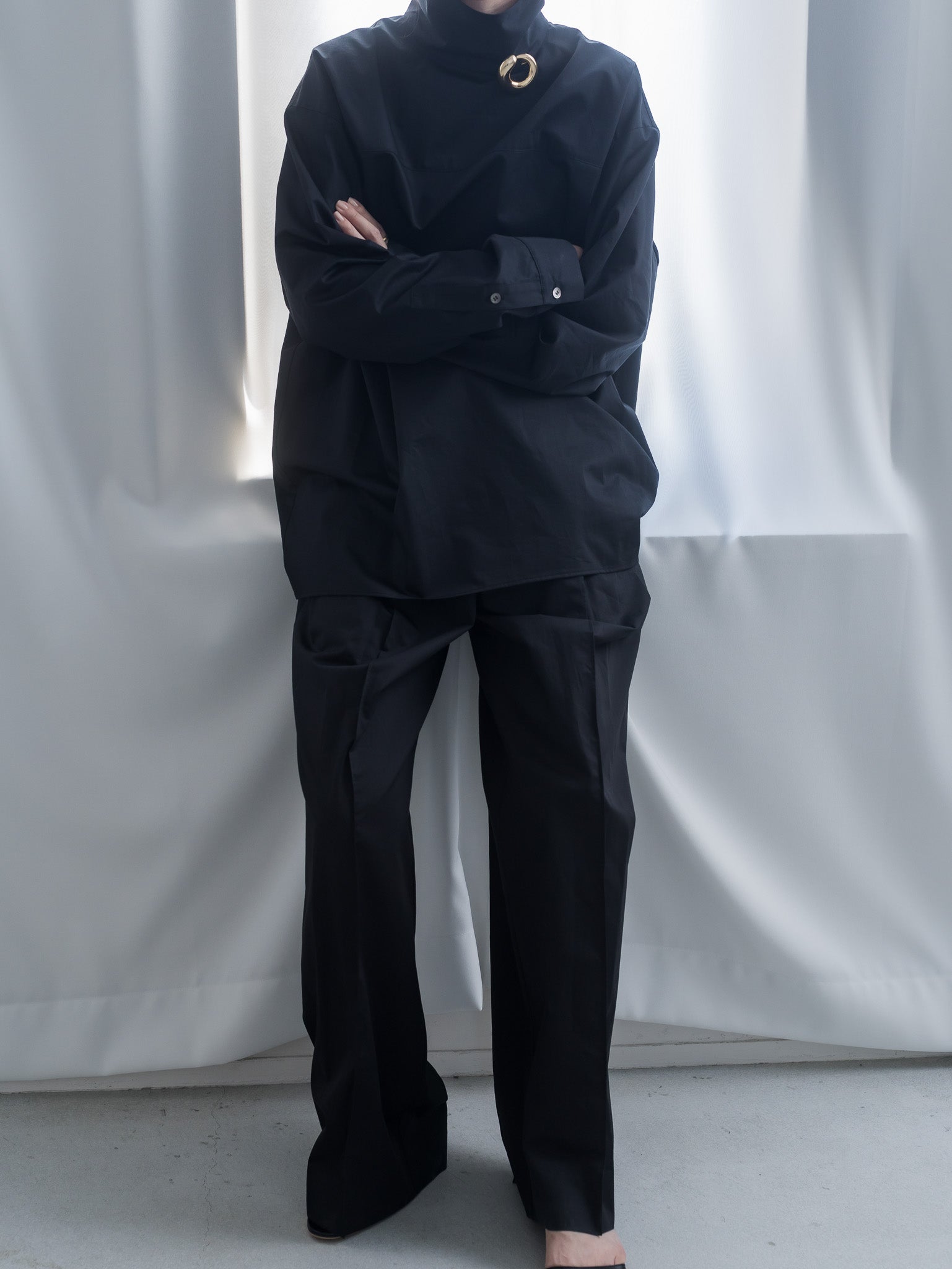 digne ディニュ sporty blouson ホワイト digne_14th – digne.online