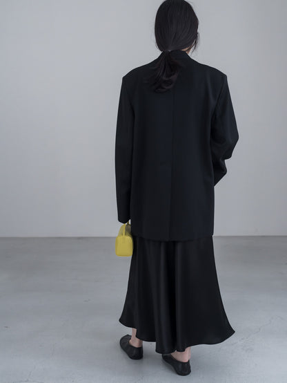 【pre order】collarless jacket  Vol.4 - black