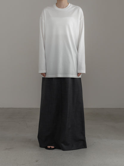 【pre order】huge long T (white / black)