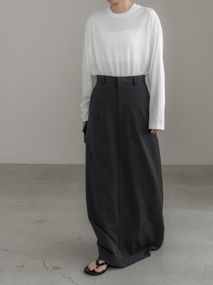 【pre order】huge long T (white / black)